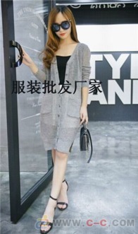 韓版針織外套與寬松大版開衫 秋季女裝跑量批發指南